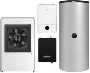 Junkers Bosch WP Paket Compress 7000i AW CS759 CS7000iAW 17 IRE 12,5 kW PS 960 l