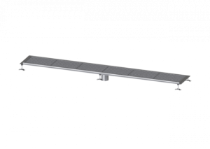 KESSEL Kastenrinne Ferrofix Klebeflansch H: 15 mm, 400 x 3050 mm