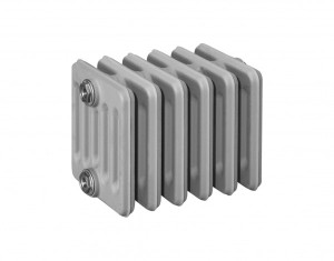 HG-TEC DIN-Gussradiator Berlin grundiert 12 Glieder BH 280 NA 200 BL 720 BT 250