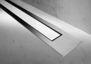 ESS Duschrinne Modulo TAF Design Z-4 Matt, 100 cm, glass wei&szlig;
