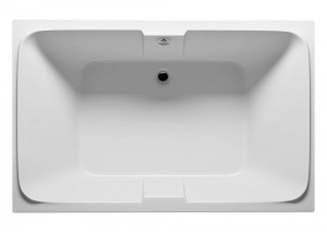 RIHO Rechteckwanne Sobek f&uuml;r 2 Personen 180x115cm, 325 l wei&szlig;