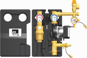 PAW SolarBloC midi Basic 2-Strang Flowmeter Wilo Para ST 15/13