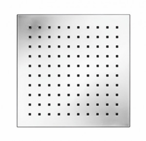 Herzbach Regenbrause LIVING SPA quadratisch ABS 300x300mm chr