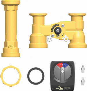 PAW Umbausatz K31 auf K32 DN 32 Mischer, R&uuml;cklaufrohr, Stellmotor, Dichtung