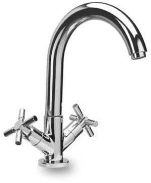 Herzbach Zweigriff Sp&uuml;ltischb. Stilo Ausldg 210mm chr