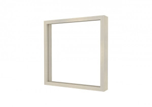 ESS Wandnische W-BOX Flange Niche 30x30, Rahmen: Oak - Weisgewaschen
