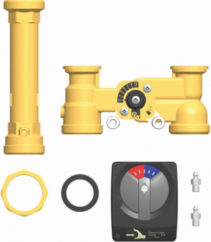 PAW Umbausatz K31 auf K32 DN 25 Mischer, R&uuml;cklaufrohr, Stellmotor, Dichtung