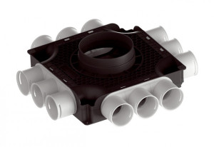 MAICO Luftverteiler MA-FV12-63 12 Anschl&uuml;sse Nennweite 63