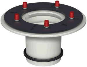 ACO Oberteil Gusseisen, Stutzen d= 125mm mit Anstrich