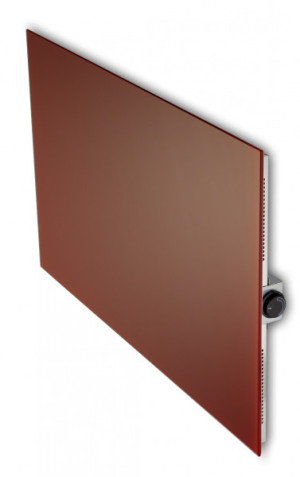 Jollytherm Infrarot Glasheizk&ouml;rper 580 W Dekorfarbe rot