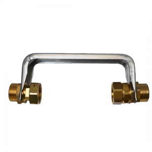 DELTAMESS Wasserz&auml;hler-Anschlussgarnitur, Q3 16 H (300 mm)