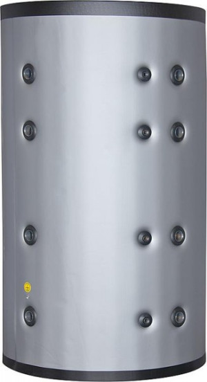 Pufferspeicher 5000l mit Isolierung silber