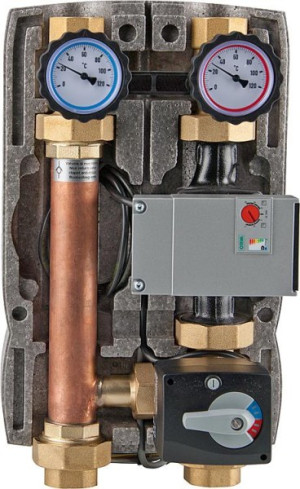 Easyflow Heizkreisset DN32 (11/4), Dreiwegemischer, Pumpe Wilo Stratos Para 3...