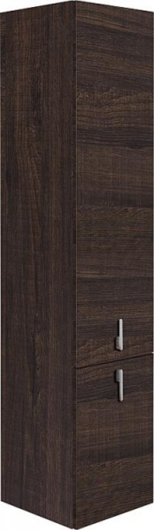 Hochschrank Serie MBG 2 T&uuml;ren E. dunkelD. Anschlag rechts 350x1625x370mm