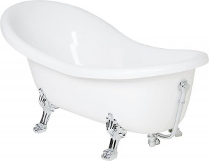 Badewanne EDITA BxHxT: 1745x805/635x820mm freistehend