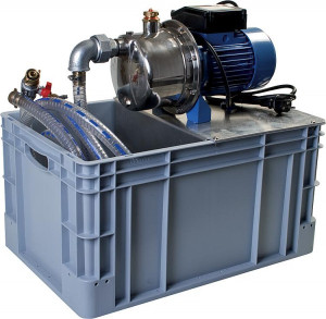 Universal-F&uuml;llstation 50 l 230 V, 50 Hz, 1.100 W Anschl&uuml;sse 3/4