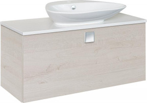 WTU+Keramik-WT ELION Eiche hell Dekor 1Auszug 960x650x380/445