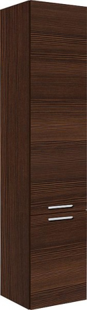 Hochschrank Serie MBK 2 T&uuml;ren L&auml;rche braun Anschlag rechts 350x1625x370mm