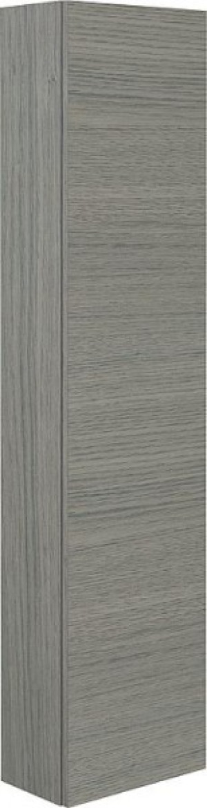 Hochschrank Serie MAF 1 T&uuml;re Ulme grau reversibel 350x1500x208mm
