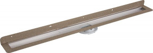 Advantix Grundk&ouml;rper f&uuml;r Duschrinne, Modell 4982.20 L&auml;nge 1200mm, Edelstahl 1...