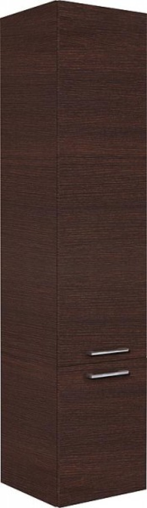 Hochschrank Serie MAA 2 T&uuml;ren Eiche dunkel Anschlag rechts 350x1585x370mm