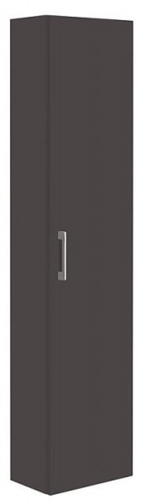 Hochschrank Serie MAA 1 T&uuml;re anthrazit matt Anschlag rechts 350x1500x208mm