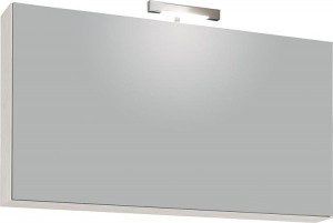 Spiegelschrank mit Beleuchtung Eiche hell Dekor 1 Klappt&uuml;r 950x500x188mm
