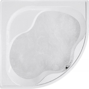 Eck-Badewanne EMBER BxHxT:1390x400x1390mm, Inhalt: 230, Acryl