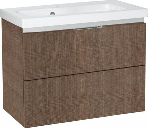 WTU+Keramik-WT EOLA Tranche braun 2 Ausz&uuml;ge 610x580x380mm