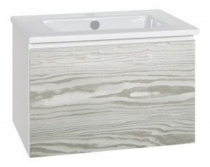 WTU + Keramik-WT Serie ELA Korpus wei&szlig; smt - Front Kiefer silbergrau 610x420x...