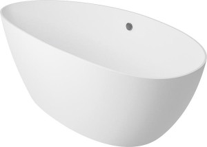 Badewanne EBBA BxHxT: 1700x620x770mm &Uuml;berlauf rechts