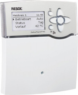 Heizungsregler Resol HC inkl. 5 F&uuml;hler