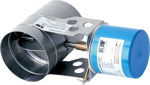 KW-Abgasklappen MOK 150 Baul&auml;nge 175-150 mm incl. Motor STA 2 (S1)