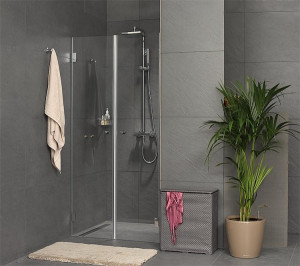 Nischent&uuml;r Farfalla, 8 mm Stark 680x2000 mm 2 Dreht&uuml;ren