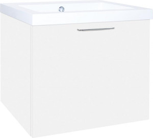 WTU+Mineralguss-WT EKRY wei&szlig; matt 1 Auszug 610x550x510mm