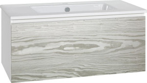 WTU + Keramik-WT Serie ELA Korpus wei&szlig; smt - Front Kiefer- silbergrau, 910x42...