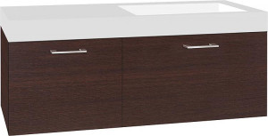 WTU+Mineralguss-WT EMPI Eiche dunkel 2 Ausz&uuml;ge 1205x534x508mm
