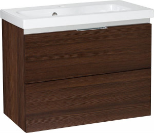 WTU+Keramik-WT EOLA L&auml;rche Braun 2 Ausz&uuml;ge 710x580x380mm