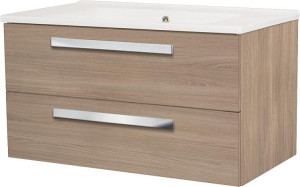 WTU+Keramik-WT EDIA Eiche Style 2 Ausz&uuml;ge 853x466x455mm