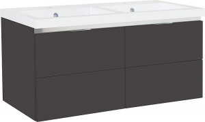 WTU+Mineralguss-WT EPIC anthrazit matt 4 Ausz&uuml;ge 1210x580x510mm