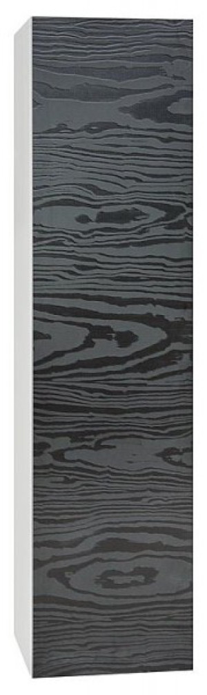 Hochschrank ELA mit Softclose Korpus wei&szlig; smt -Front Seekiefer schw. Anschl.r...