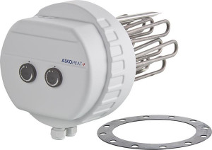 Flanschheizk&ouml;rper 10.0/7.5/5.0 KW 3x400V AC, Drm 240 mm Einbaul&auml;nge: 300 mm