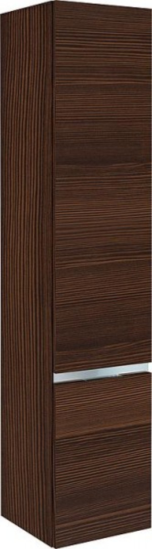 Hochschrank Serie MBH 2 T&uuml;ren L&auml;rche braun Anschlag rechts 350x1655x370mm