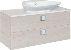 WTU+Keramik-WT ELION Eiche hell Dekor 2Ausz&uuml;ge 960x650x380/445mm