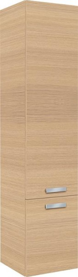 Hochschrank Serie MAB 2 T&uuml;ren Eiche hell Anschlag links 350x1585x370mm