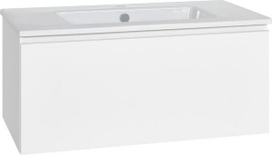 WTU + Keramik-WT Serie ELA Korpus wei&szlig; smt - Front wei&szlig; sgl 910x420x510mm