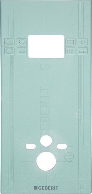 Geberit GIS Paneel Wand-WC f&uuml;r Sigma Up-K&auml;sten 12cm Baustoffkl.A2/DIN4102, VP...