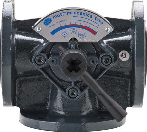 Dreiwegemischer Flansch VDF3 DN 100, KVS 125