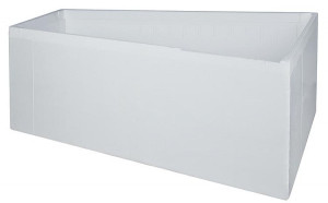 Wannentr&auml;ger zu Raumspar- Badewanne Lago II r. 93 728 31 BxHxT: 1720x630x1320...