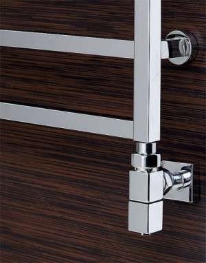 Design Heizk&ouml;rper Typ Quadro,elektrisch, chrom, LxH:500x770mm